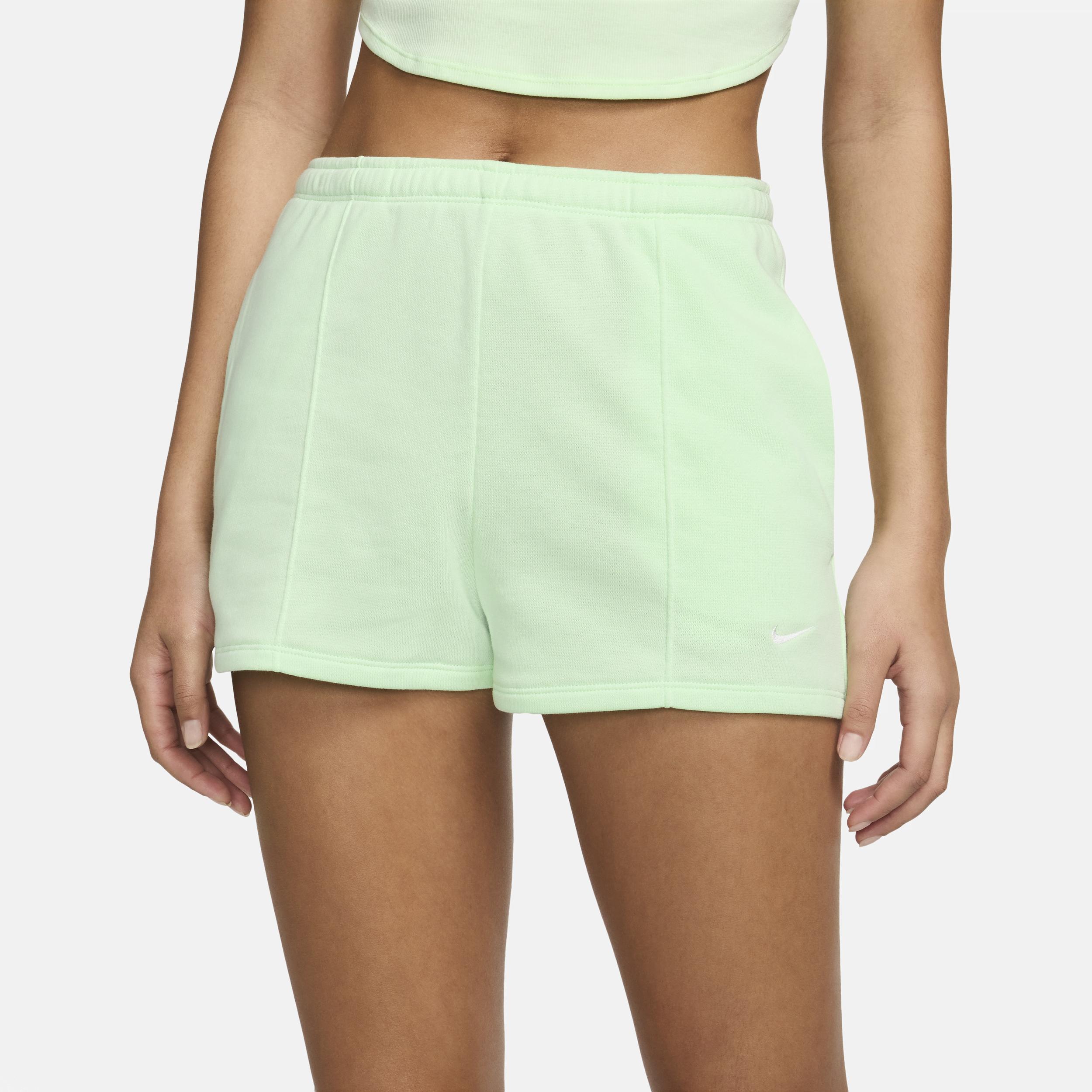 Women's Nike Sportswear Chill Terry High-Waisted Slim 2" French Terry Shorts Product Image