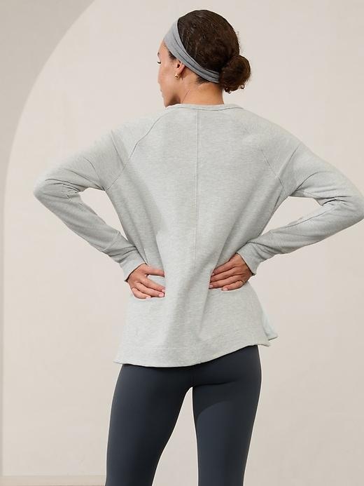 Coaster Luxe Recover Waffle Sweatshirt Product Image