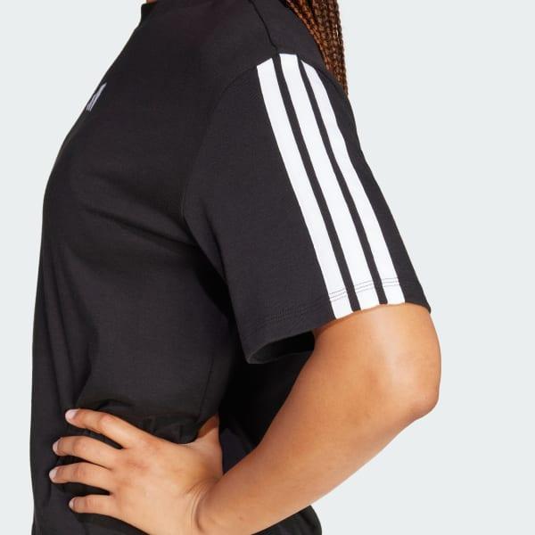Essentials 3-Stripes Boyfriend Tee Product Image