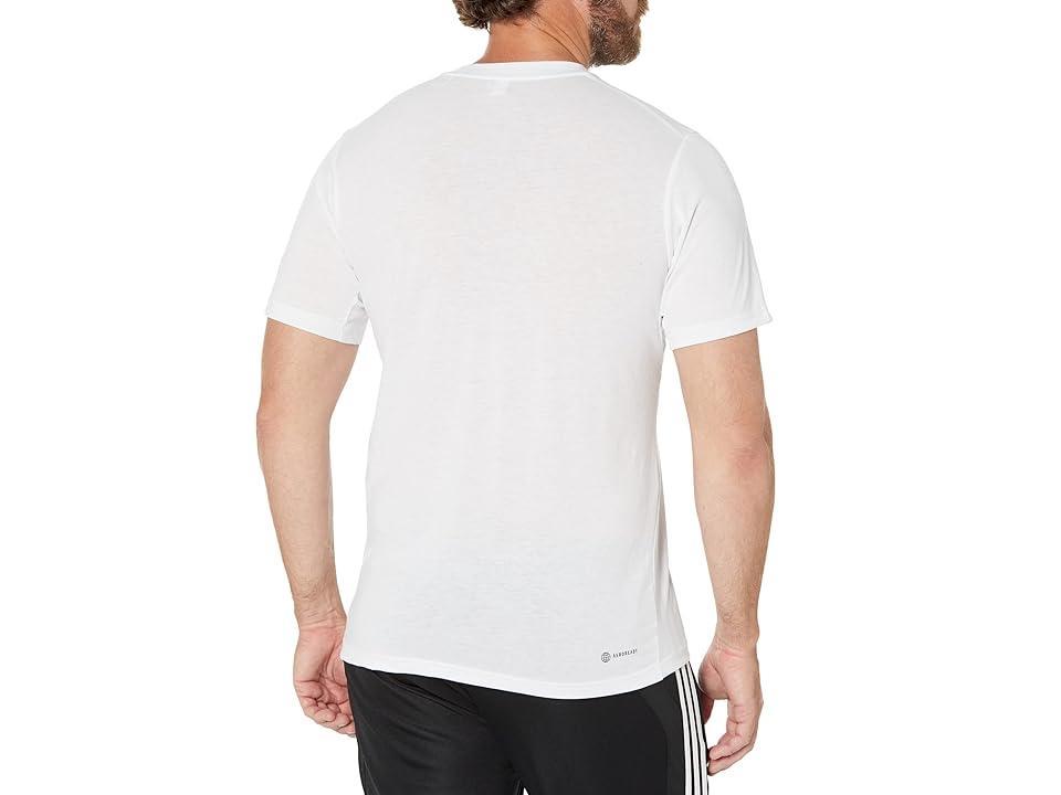 Men's adidas Train Essentials Feelready Training Tee, Size: Medium, Dark Blue Product Image