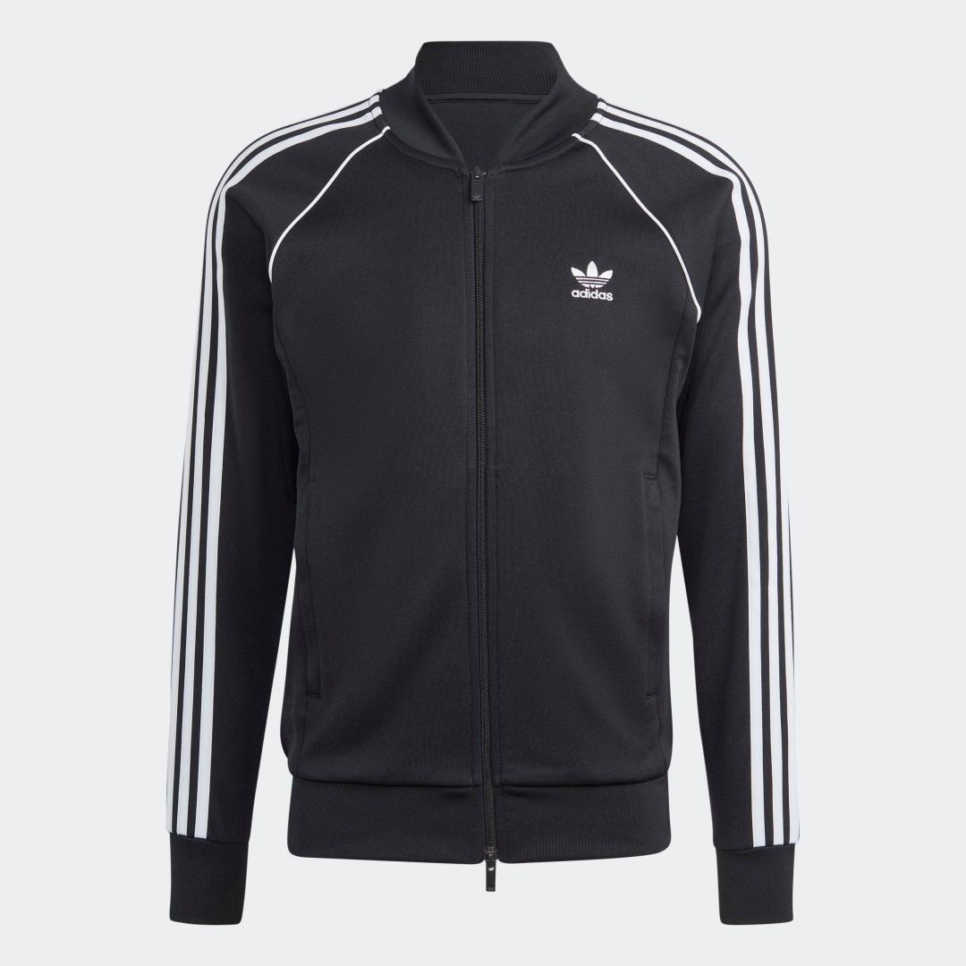 adidas Adicolor Classics SST Track Jacket Black XS Mens Product Image