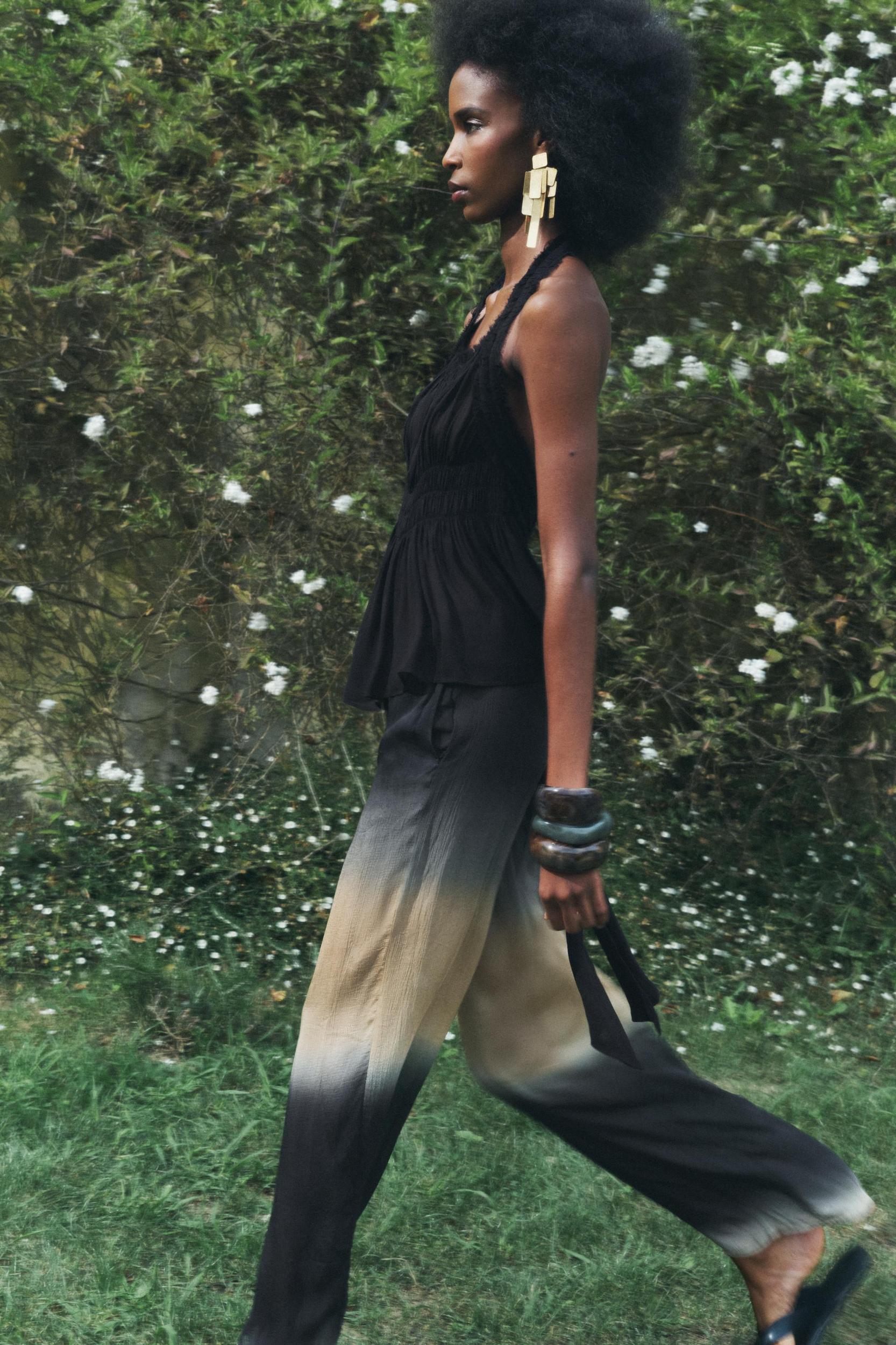 ZW COLLECTION GATHERED HALTER TOP Product Image