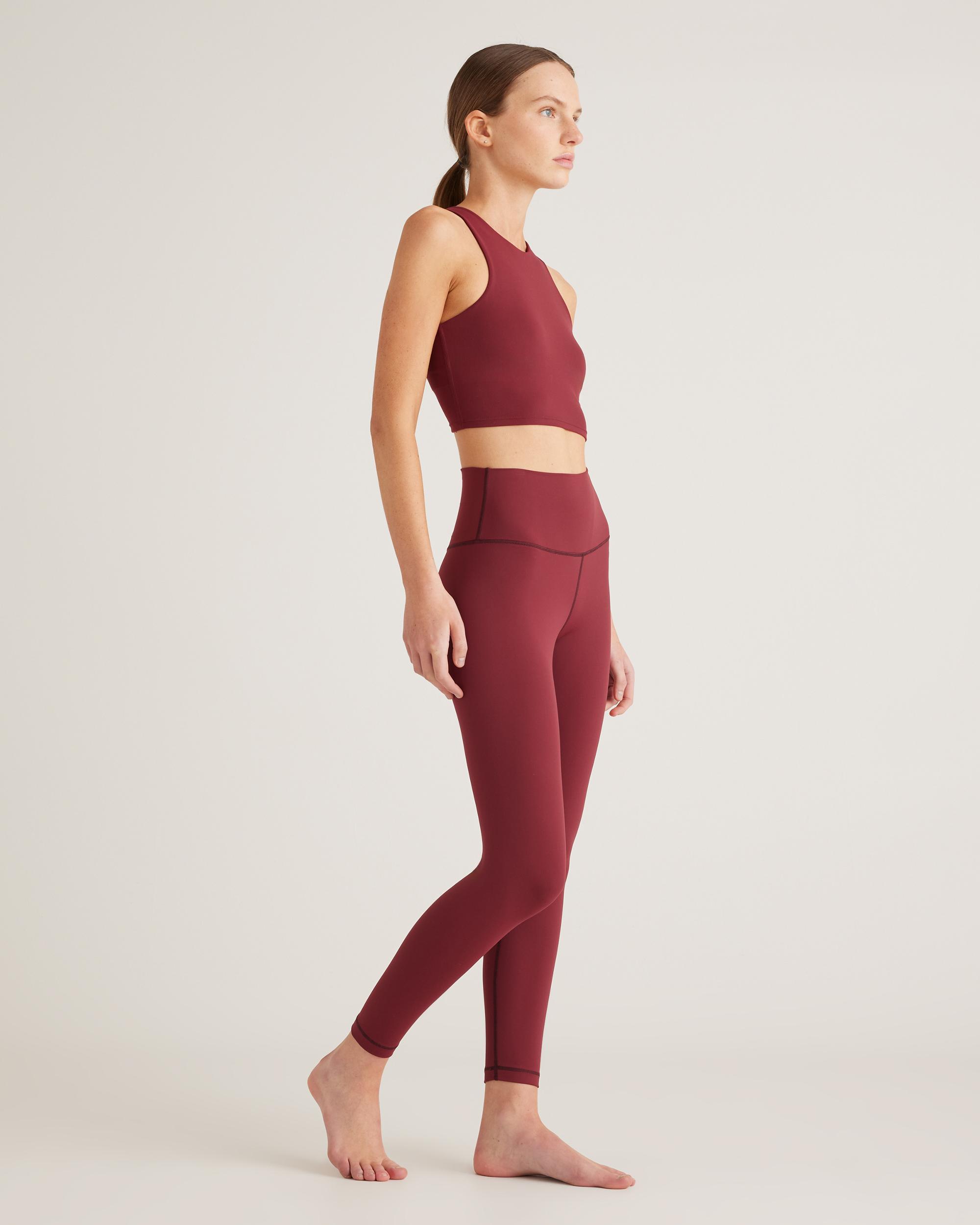 Quince | Women's Ultra-Form High-Rise Legging Nylon/Spandex Product Image