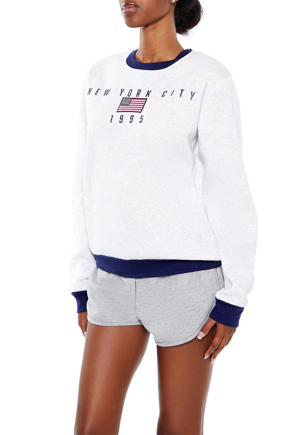 Embroidered New York City Pullover | Forever 21 Product Image