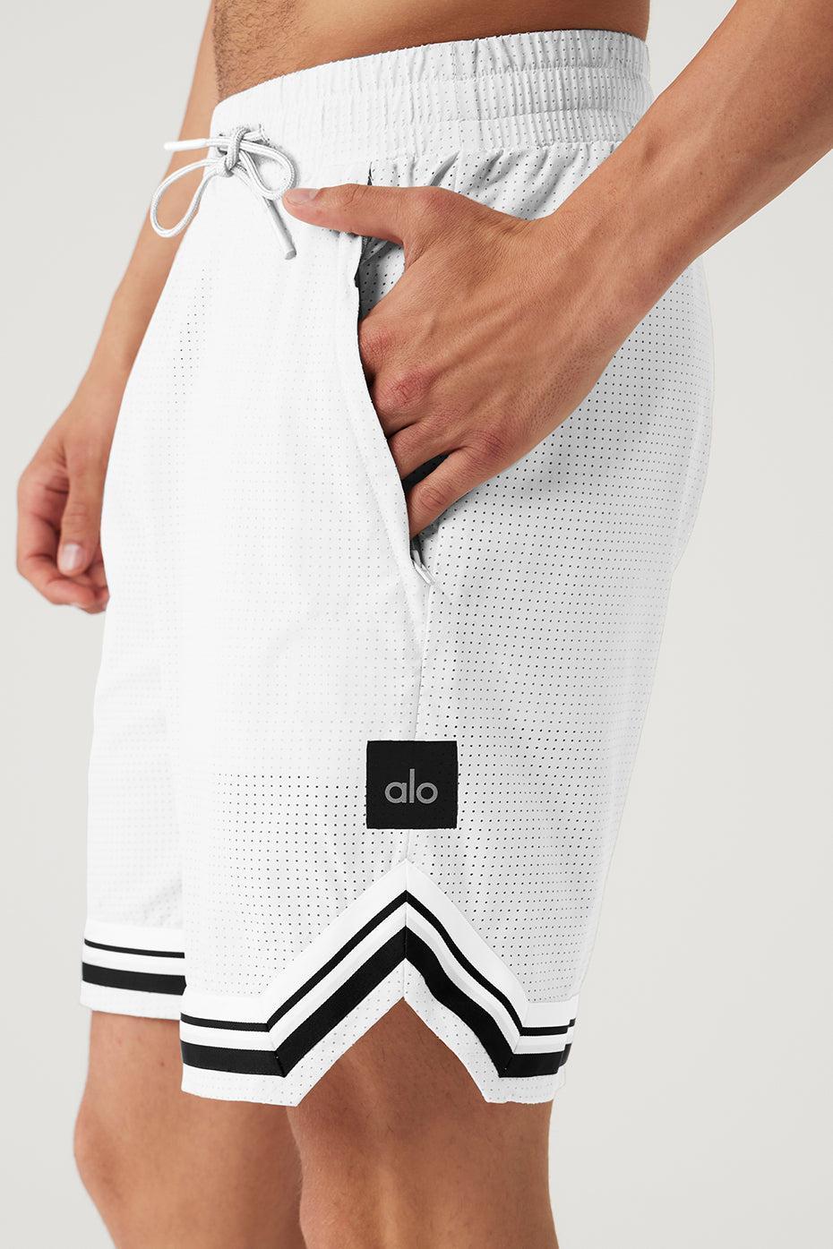 9" Traction Arena Short - White Male Product Image