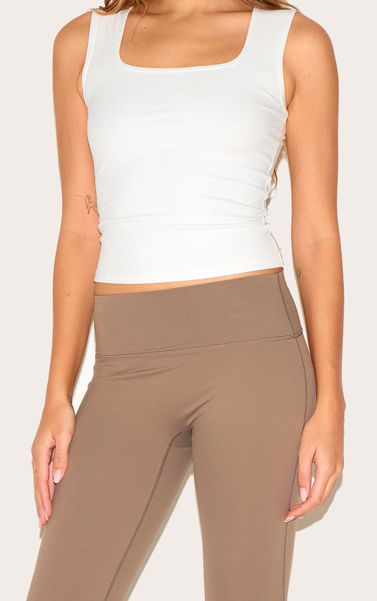 Brown Ultimate Sculpt High Waist Flare Yoga Pants Product Image