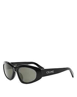 Celine Monochroms Geometric Sunglasses, 57mm Product Image