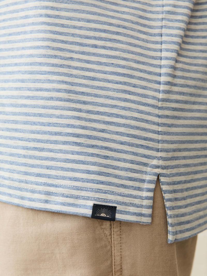Short-Sleeve Movement™ Polo Shirt - Long Valley Stripe Product Image