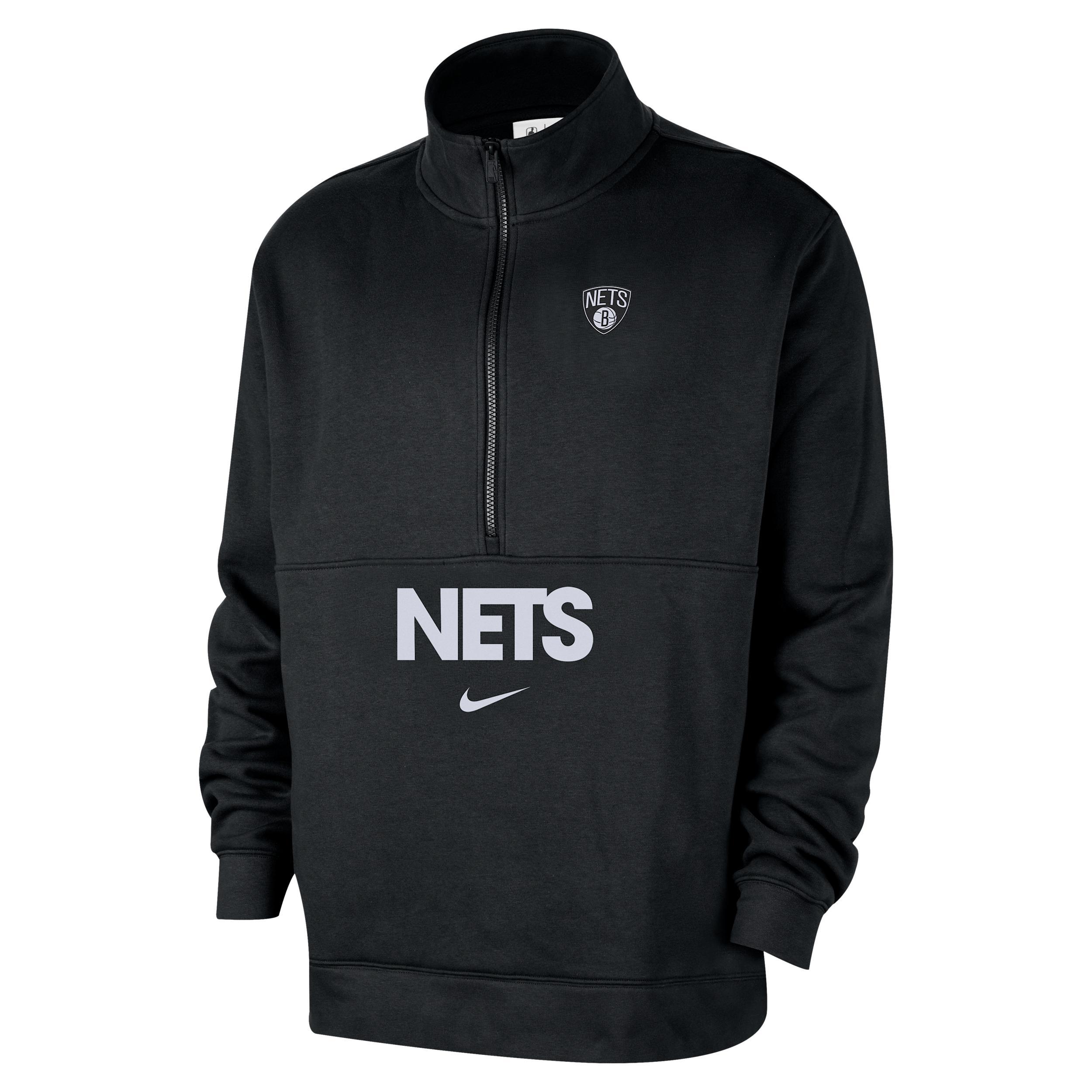 Los Angeles Lakers Club Courtside Nike Men's NBA 1/2-Zip Top Product Image