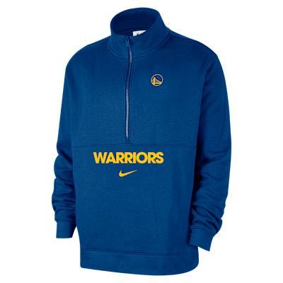New York Knicks Club Courtside Nike Men's NBA 1/2-Zip Top Product Image