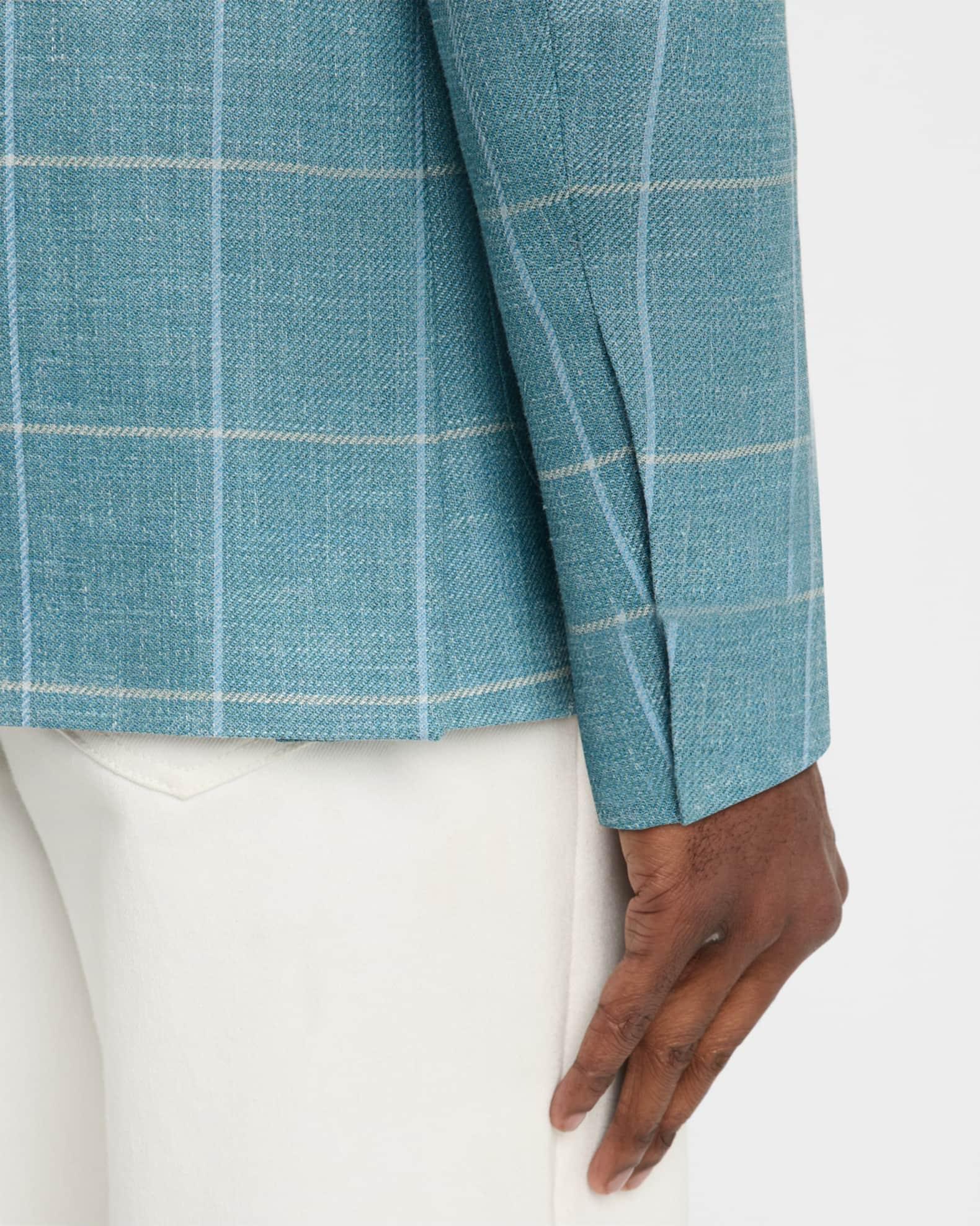 Men's Windowpane Sport Coat Product Image