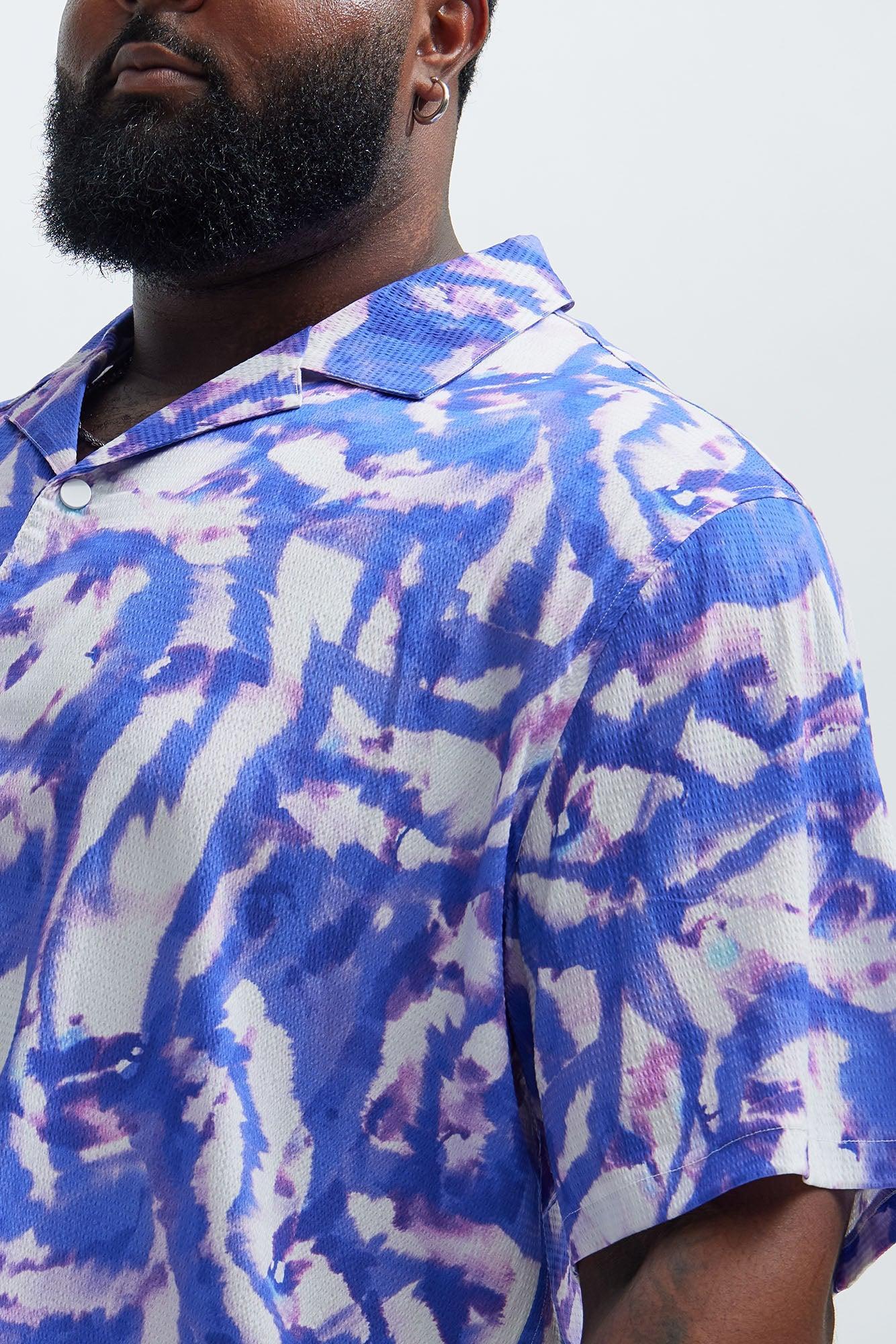 Prizm Shirt - Purple/combo Product Image