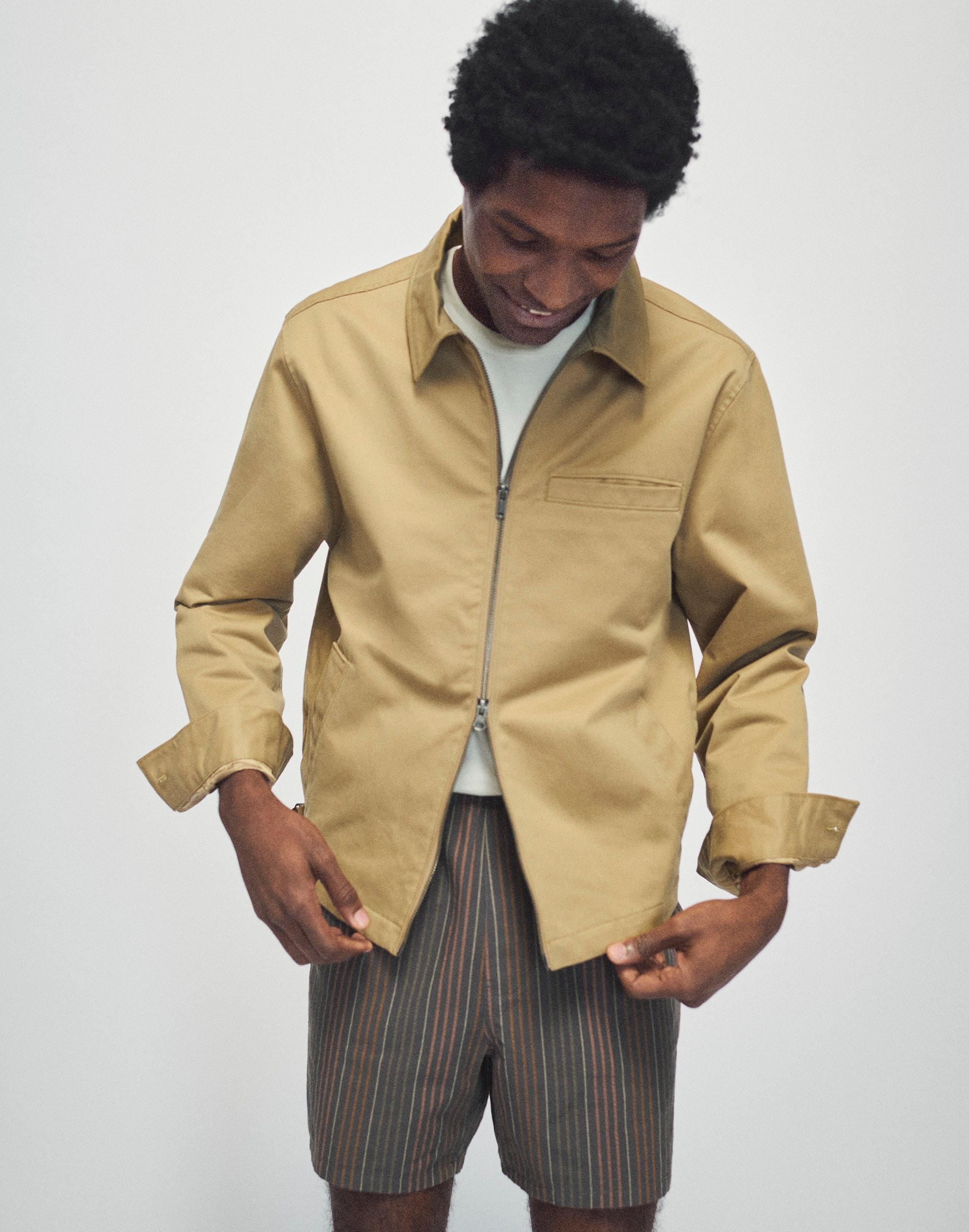 Everywear Shorts in Stripe Seersucker Product Image
