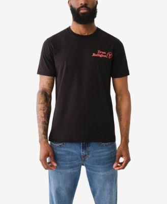 True Religion Mens Short Sleeve Have A Nice Day Puff T-shirts Product Image