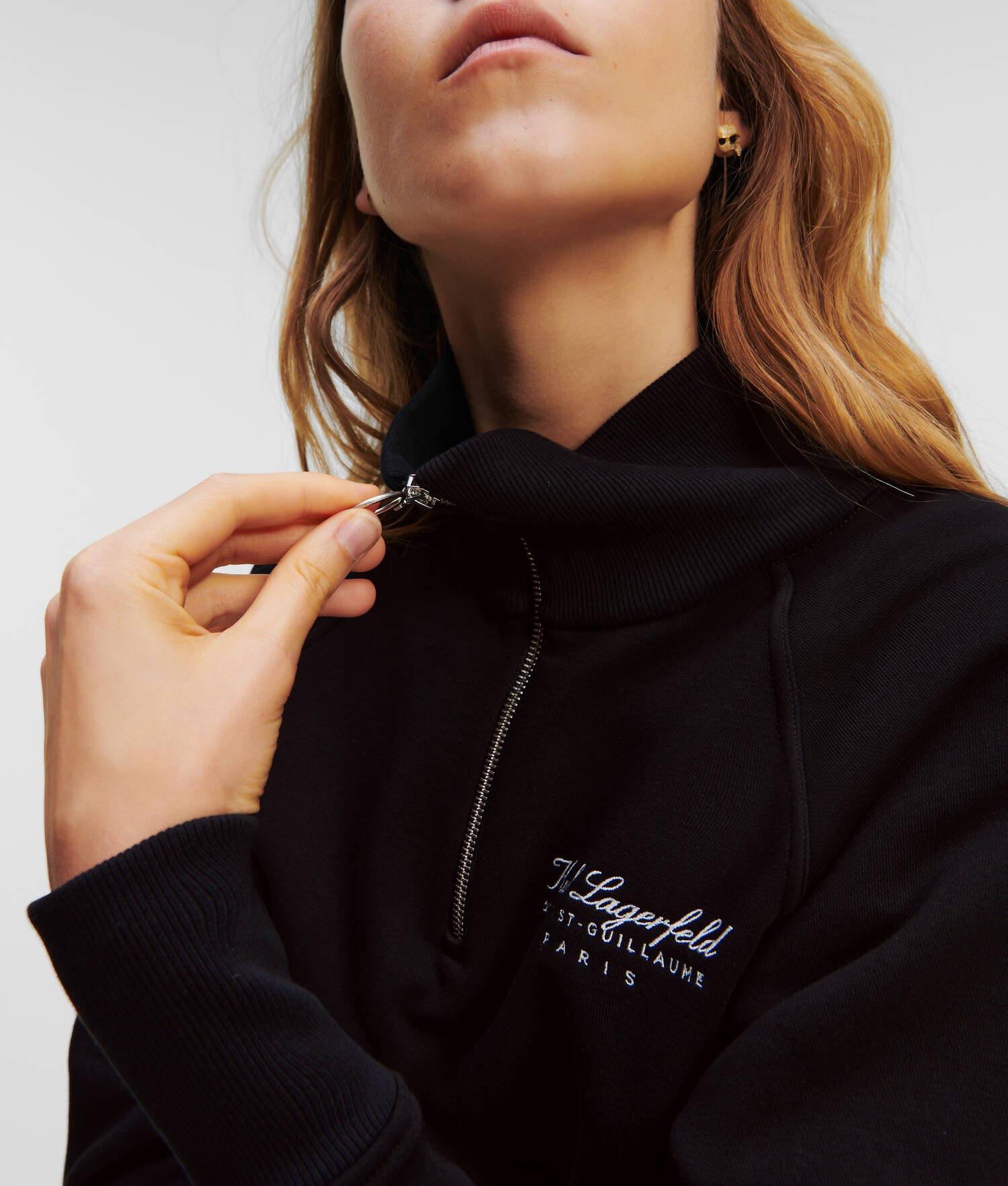 HOTEL KARL HALF-ZIP SWEATSHIRT Product Image