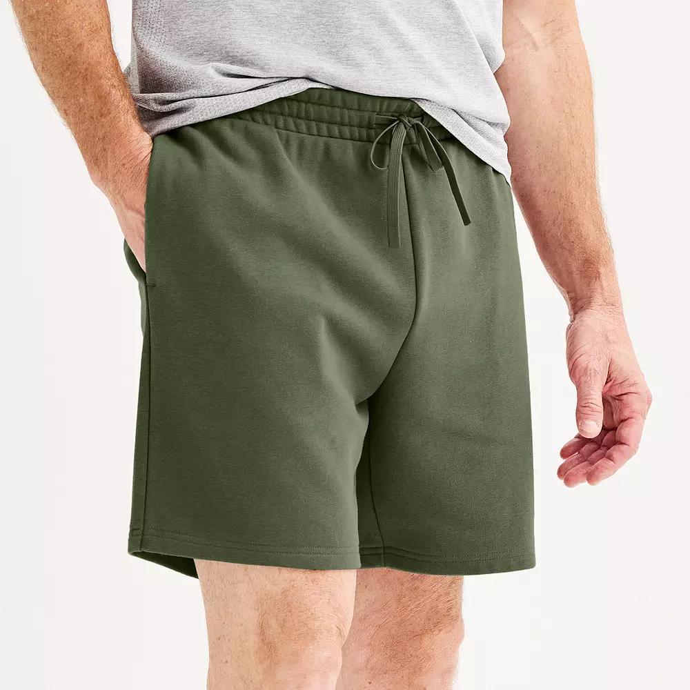 Men's Tek Gear® 7 in. Weekend Shorts, Size: XL, Jute Brown Product Image
