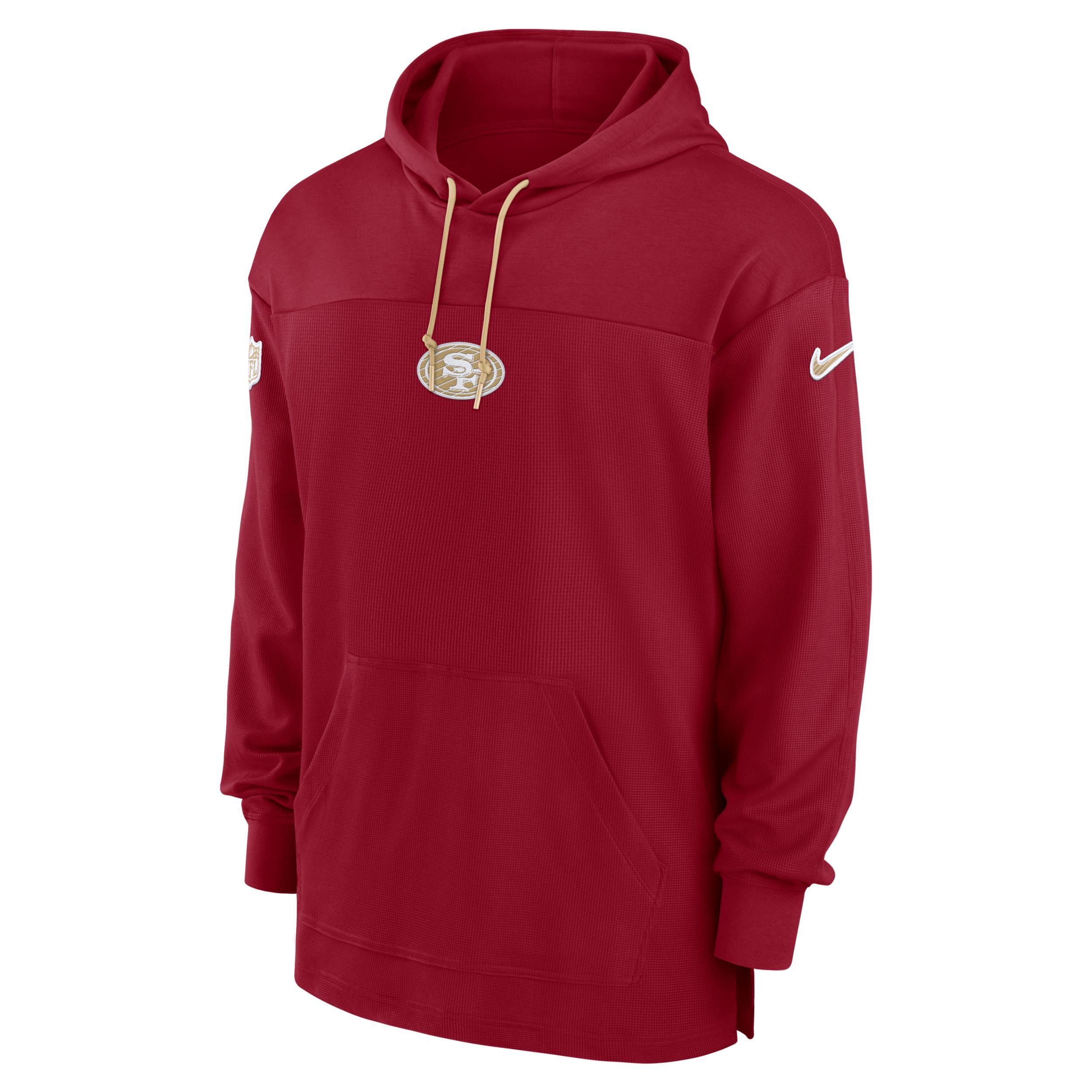 Las Vegas Raiders Sideline Jersey Nike Men's Dri-FIT NFL Pullover Hoodie Product Image