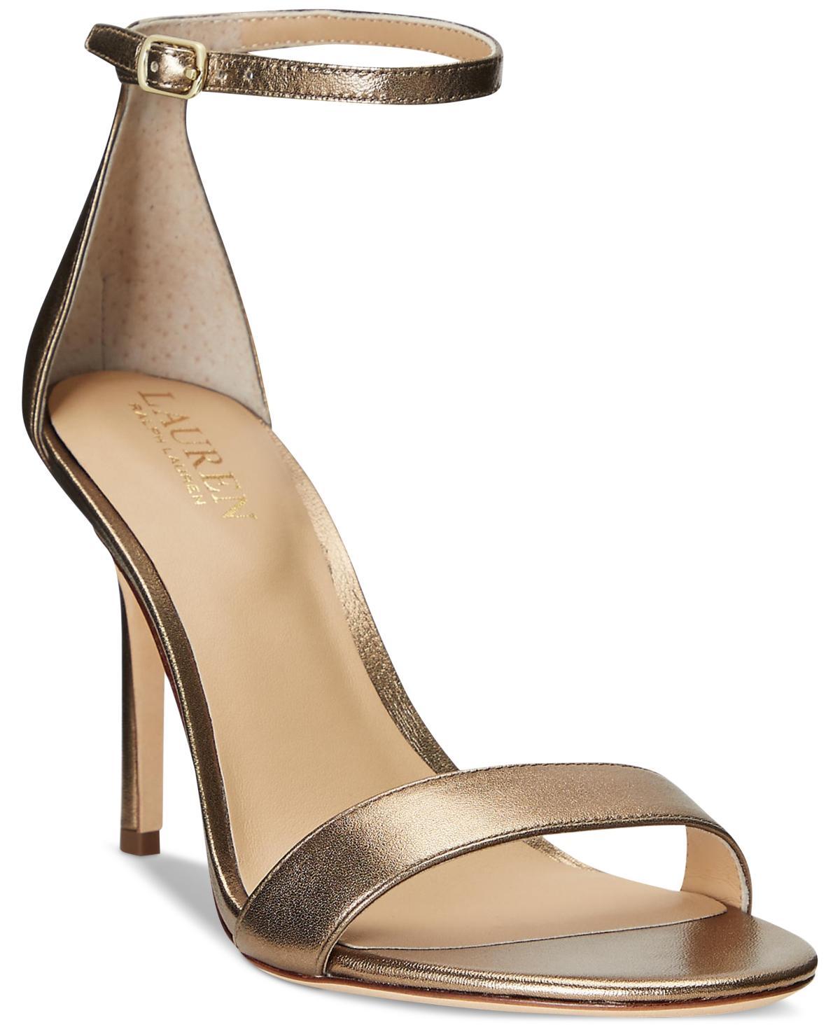 Lauren Ralph Lauren Womens Allie Ankle-Strap Dress Sandals Product Image