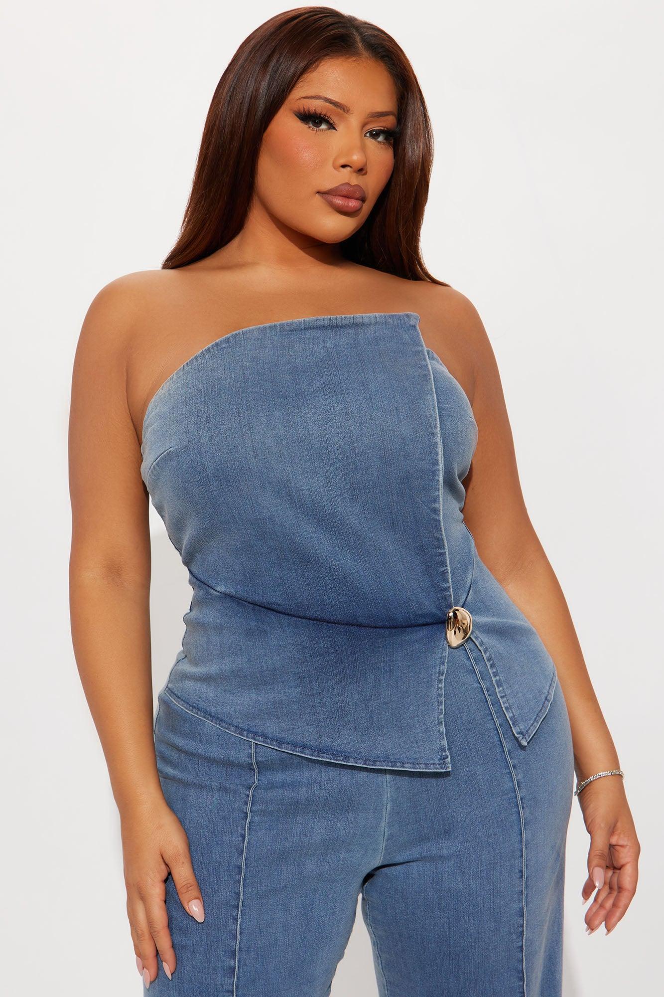 Heritage Blues Denim Jumpsuit - Indigo Product Image