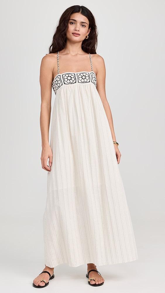 Dress To Cropped Dress With Crochet Tie Belt | Shopbop Product Image