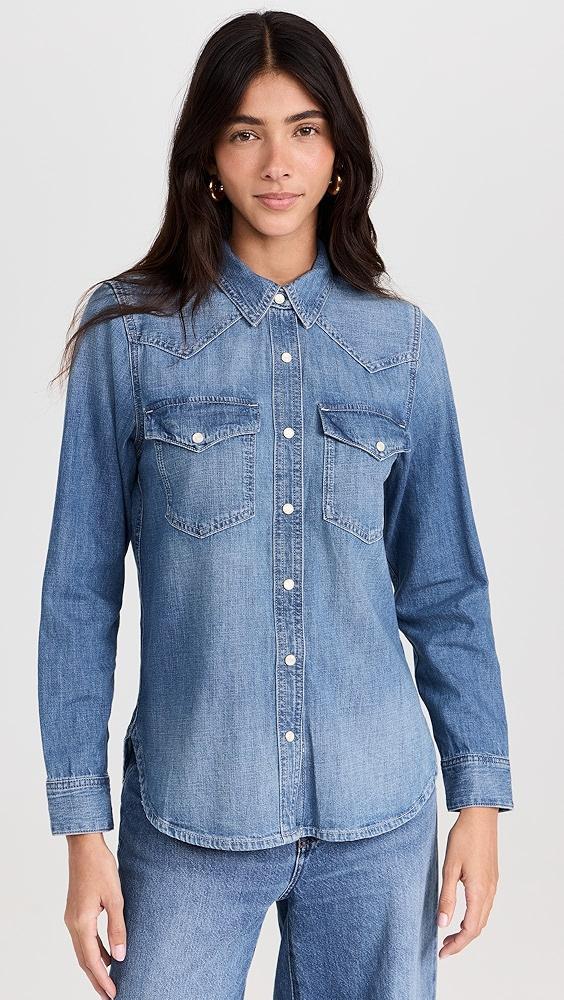 Madewell Perfect Western Shirt | Shopbop Product Image