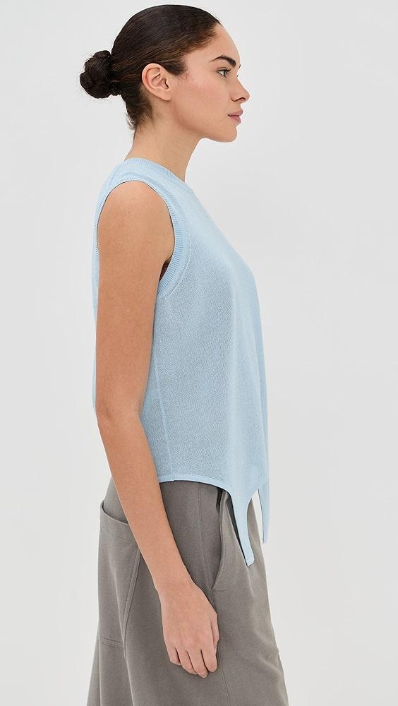 Tibi Crispy Sleeveless Sweater | Shopbop Product Image