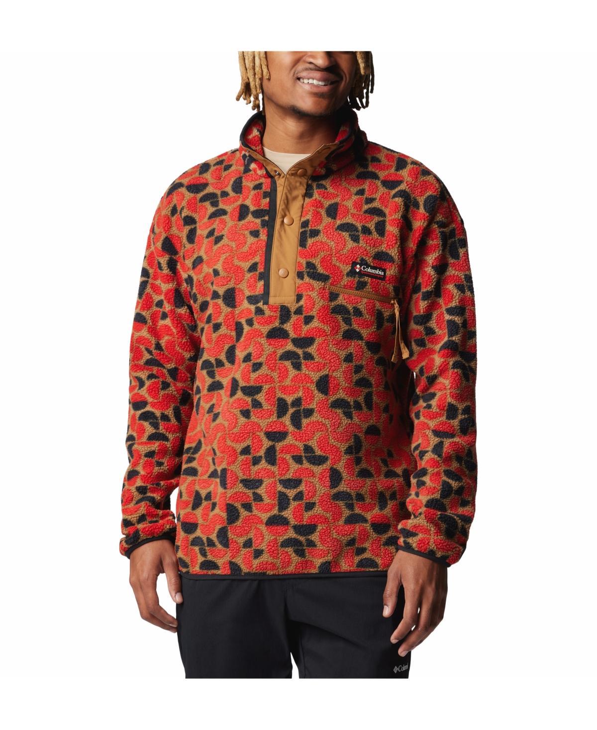Mens Helvetia Ii Printed Half Snap Fleece Product Image