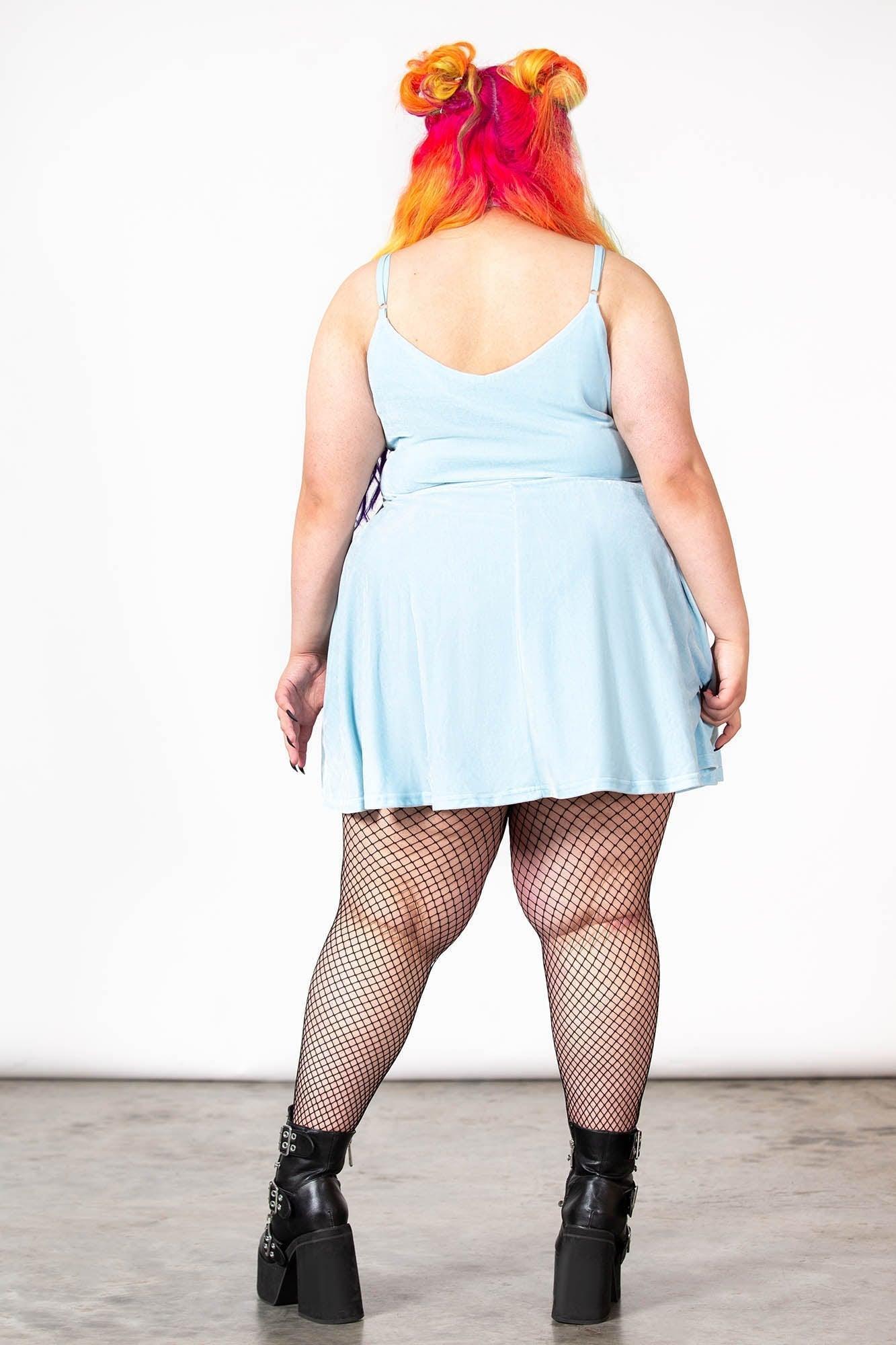 Magica Skater Dress [PASTEL BLUE] - Resurrect Female Product Image
