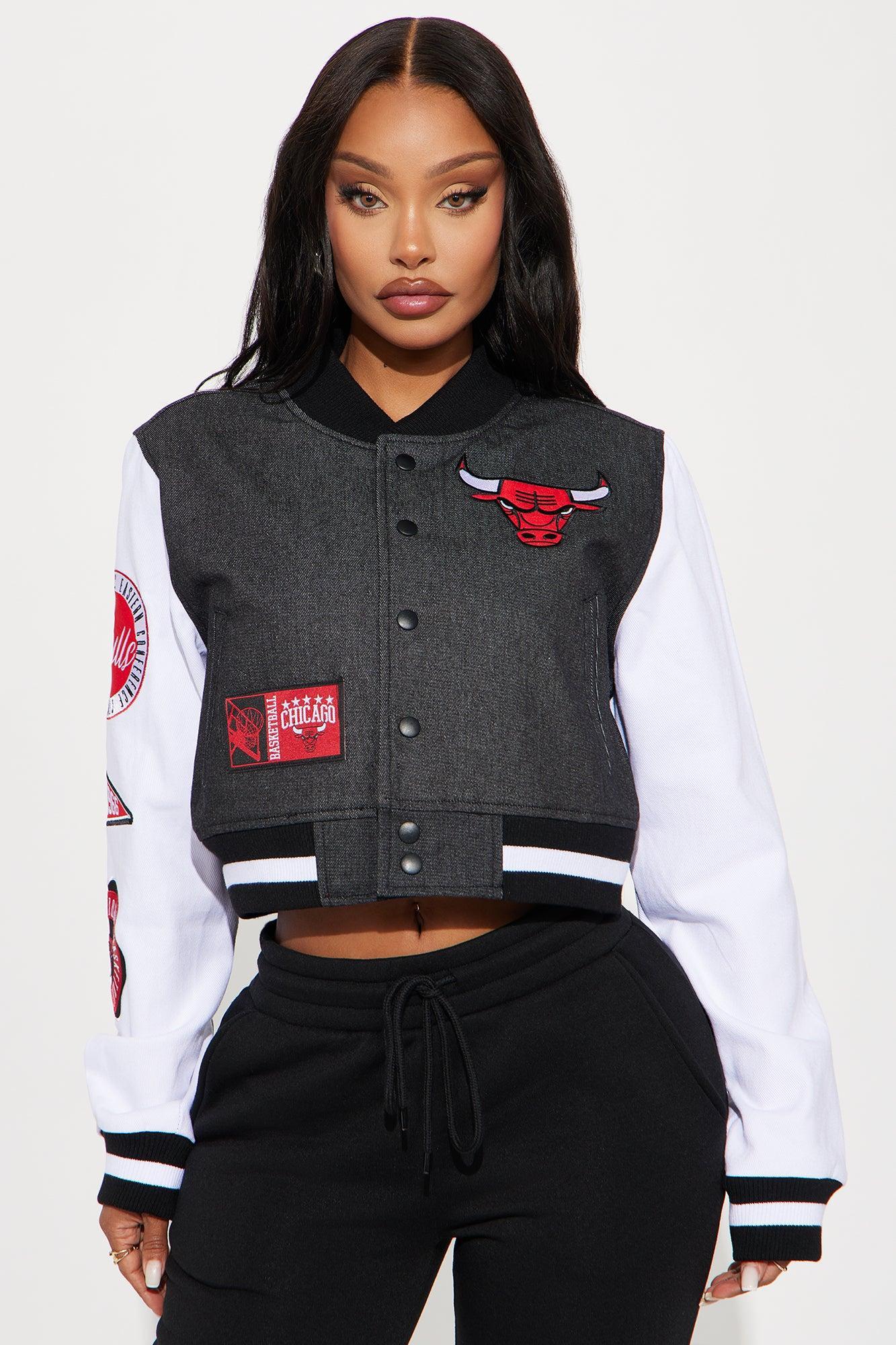 Bulls Home Game Jacket - Black Wash Product Image