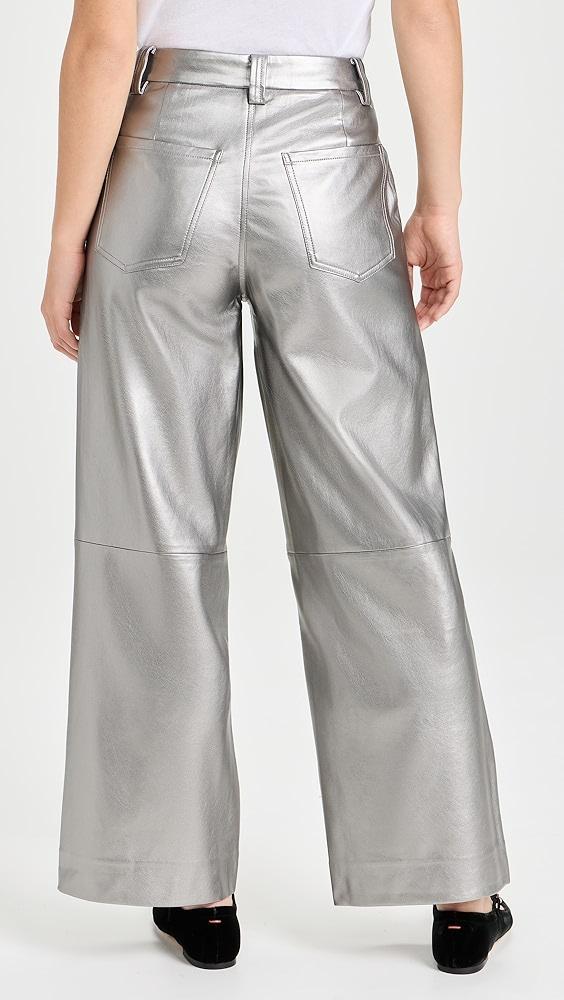 Joe's Jeans Mia Vegan Leather Crop Trousers | Shopbop Product Image