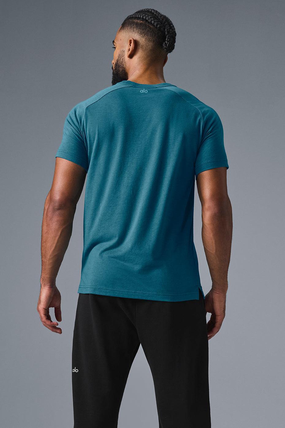Triumph Raglan Tee - Oceanic Teal Product Image