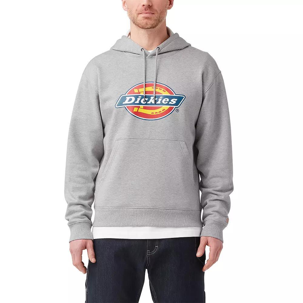 Men's Dickies Water Repellent Logo-Sleeve Hoodie, Size: Large, Grey Grey Product Image
