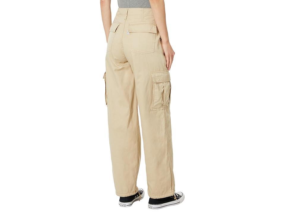 Levi's® Women's Mid-Rise 94's Baggy Cargo Wide Leg Jeans - Olive Cargo 25 Product Image