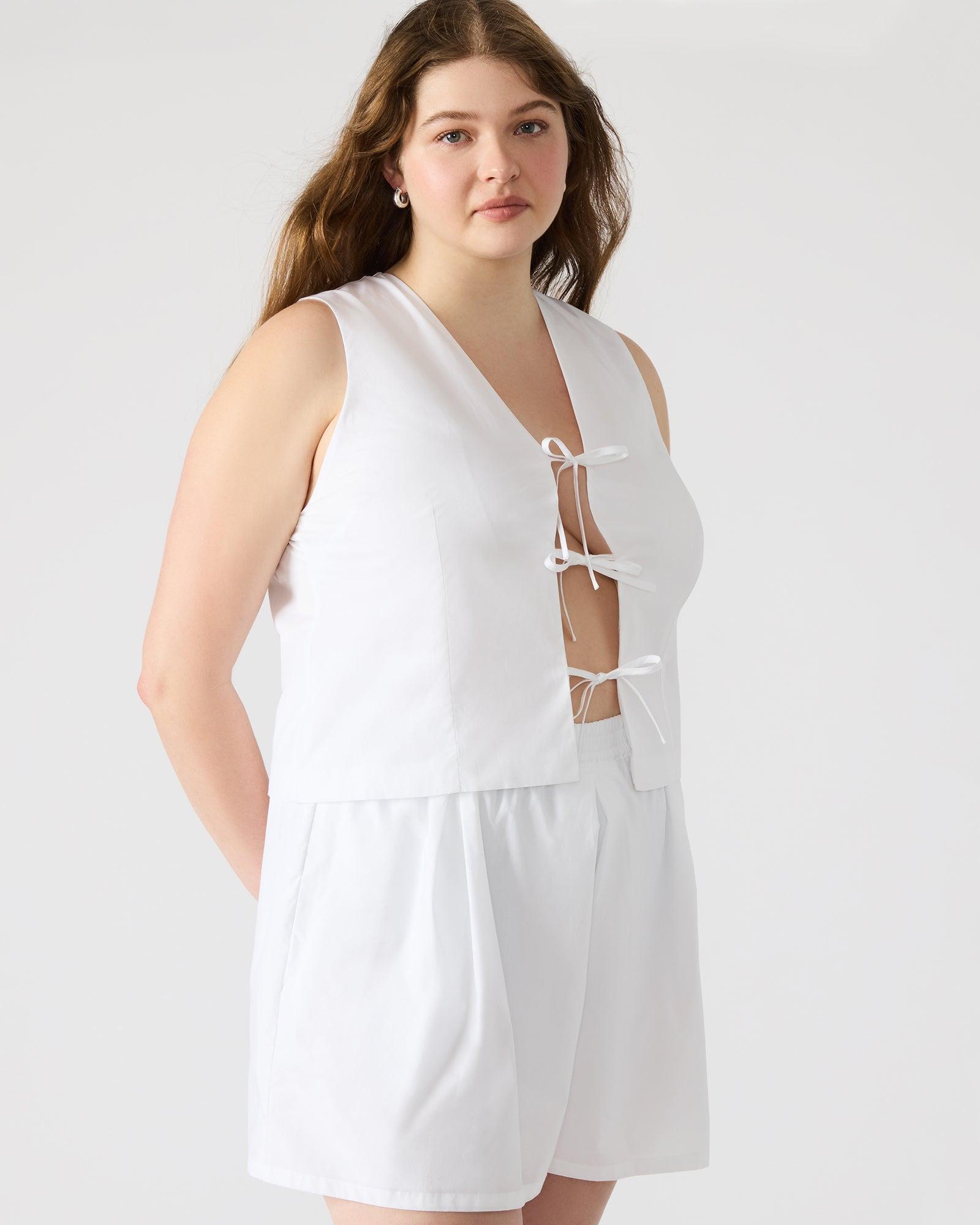 ALIZA TOP WHITE Female Product Image