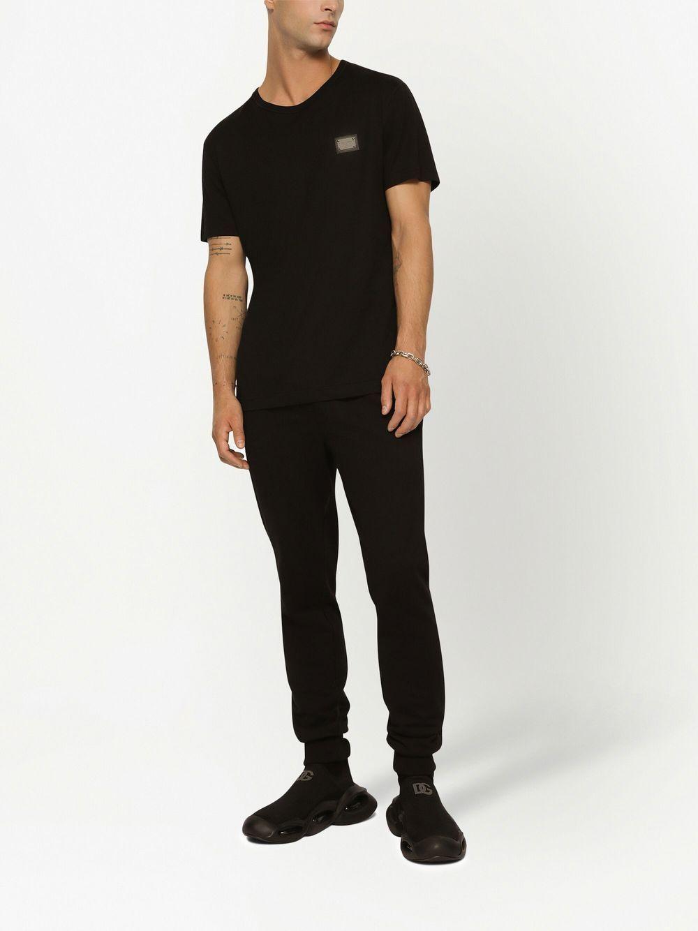 logo-tag cotton T-shirt Product Image