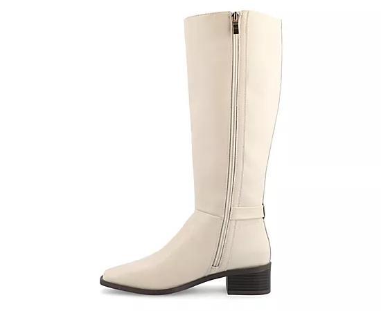 Journee Tru Comfort Foam Womens Londyn Calf Boots Red Product Image