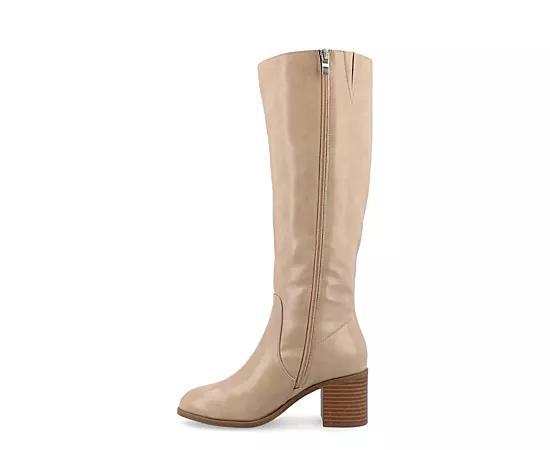 Journee Tru Comfort Foam™ Women's Romilly Calf Boots, Size: 6.5, Black Product Image
