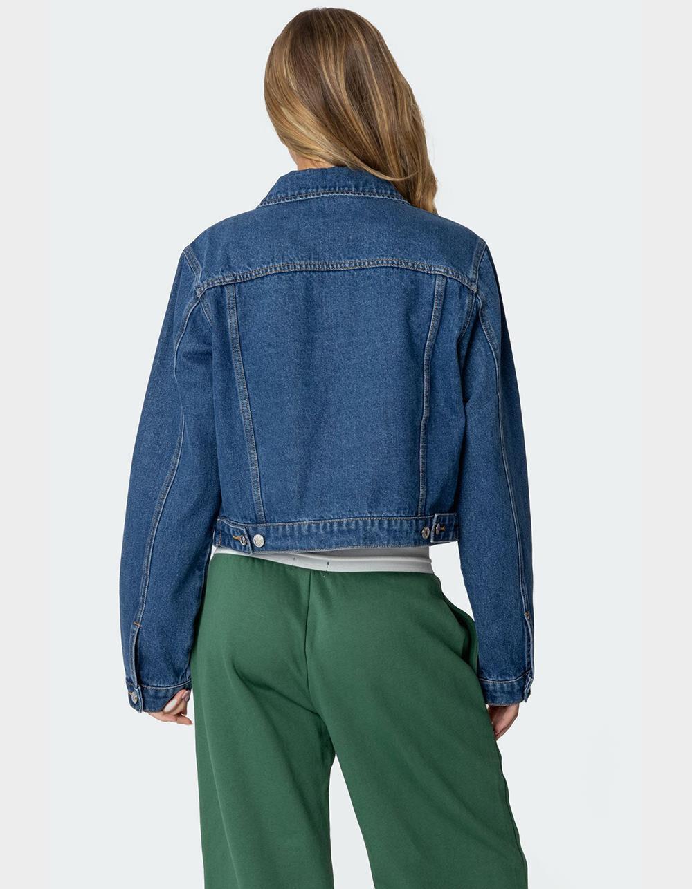 EDIKTED Barb Denim Jacket Product Image