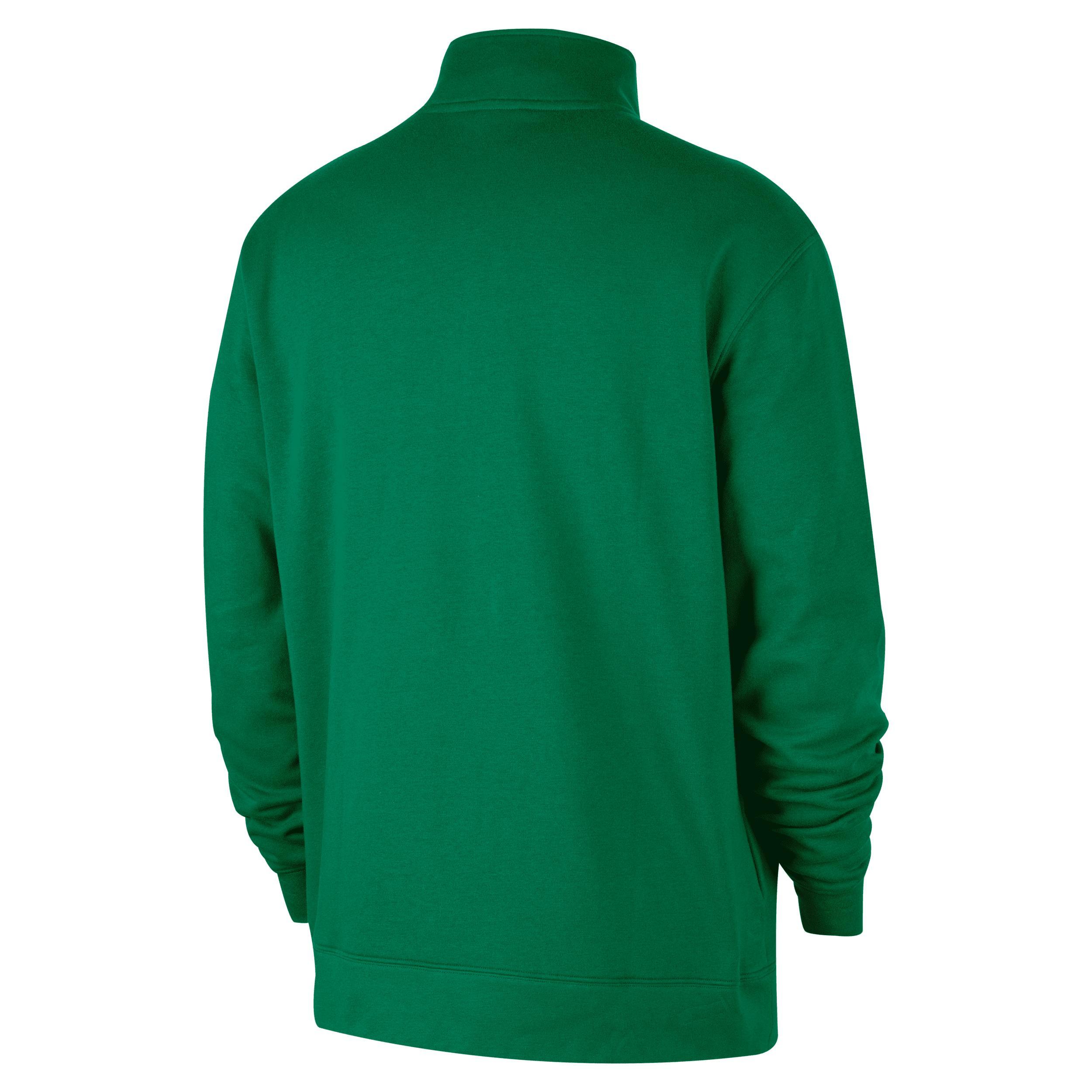 Dallas Mavericks Club Courtside Nike Men's NBA 1/2-Zip Top Product Image