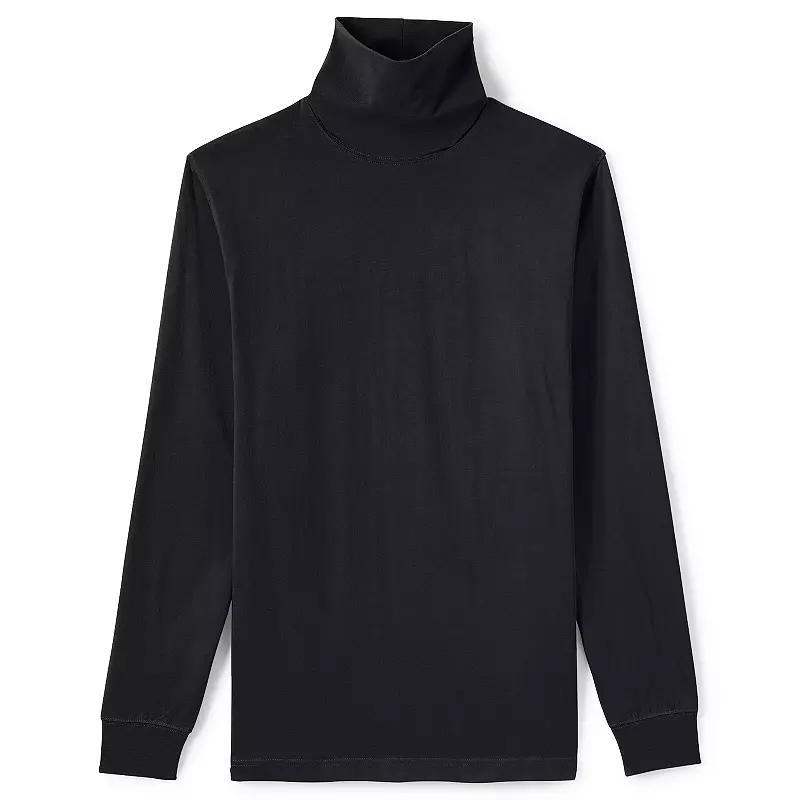 Big & Tall Lands End Super-T Turtleneck, Mens Product Image