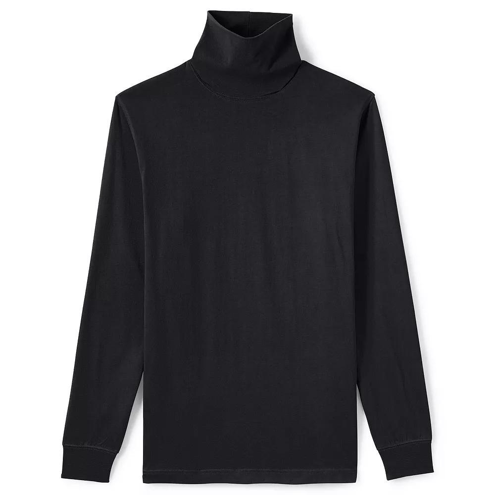 Big & Tall Lands End Super-T Turtleneck, Mens Product Image