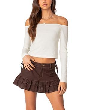 Womens Rosanne off shoulder top Product Image