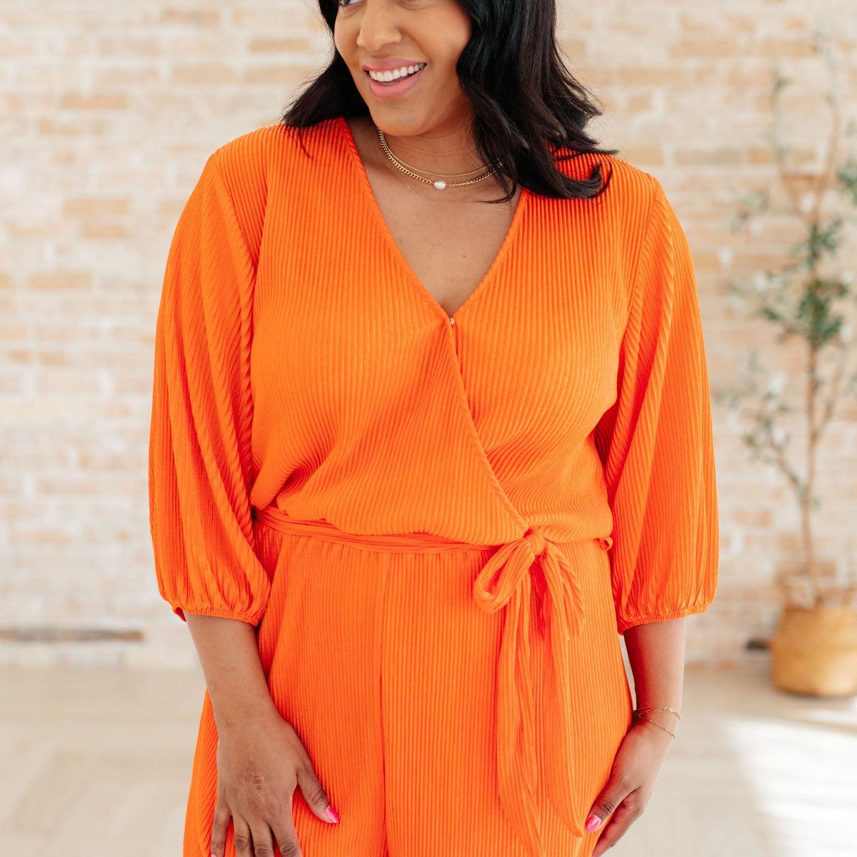 Heavily Invested Striped Ruffle Detail Top (Online Exclusive) Product Image