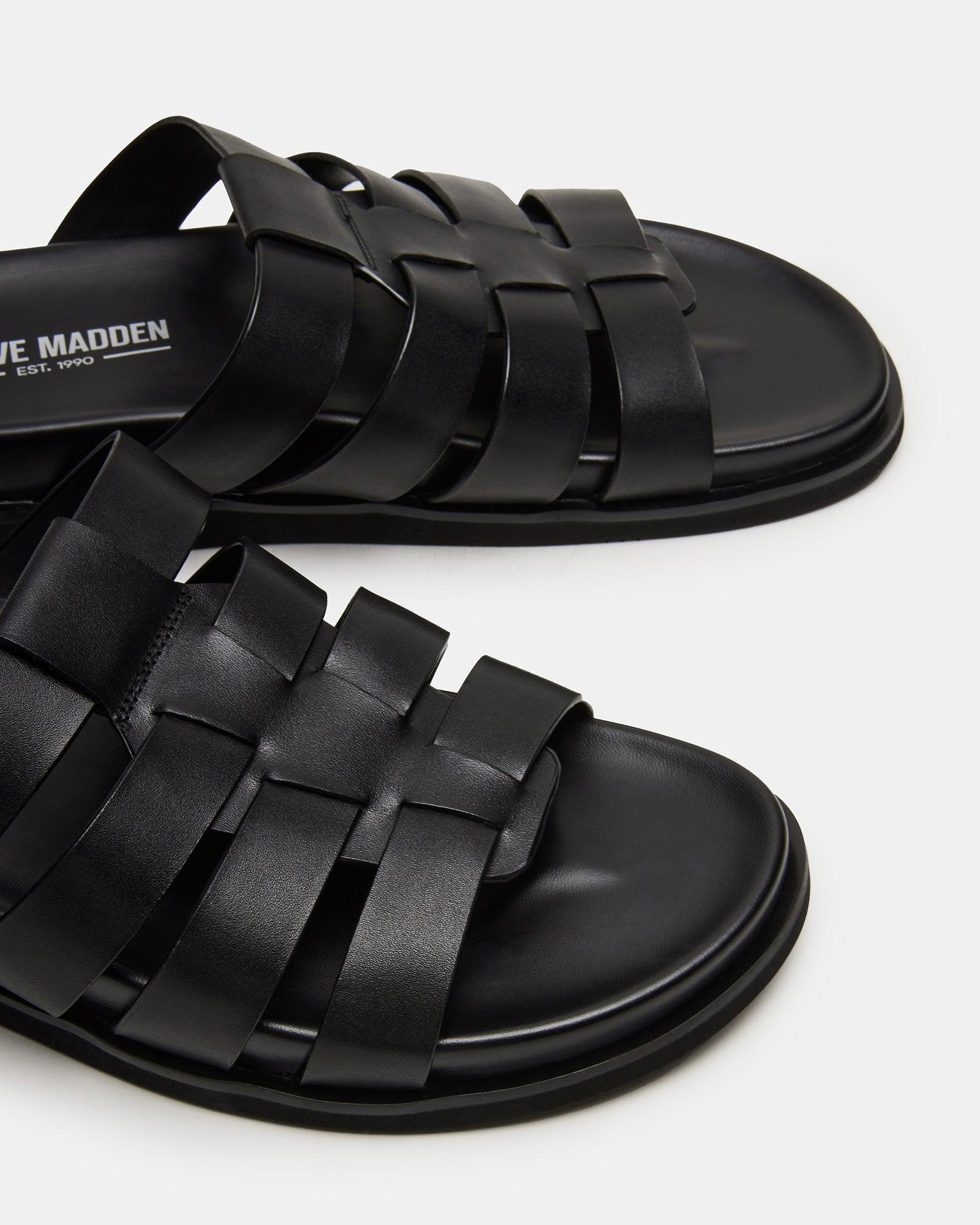 MARVYN BLACK LEATHER Male Product Image