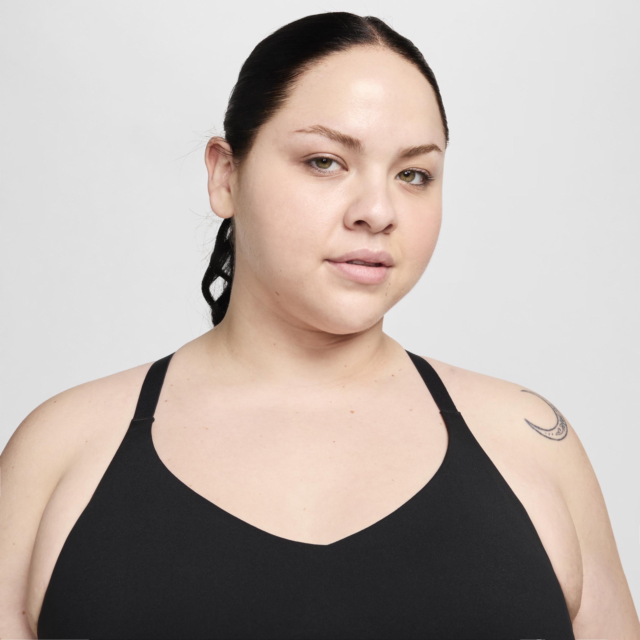 Plus Size Nike Indy Light Support Padded Sports Bra, Women's, Size: 1XL, Black Product Image