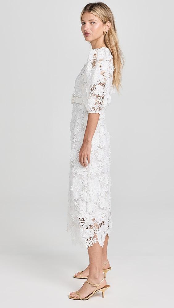 Zimmermann Halliday Lace Flower Dress | Shopbop Product Image