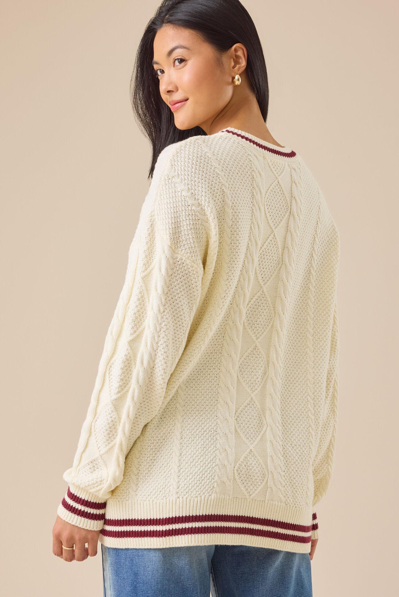 Nara Varsity Cardigan Product Image