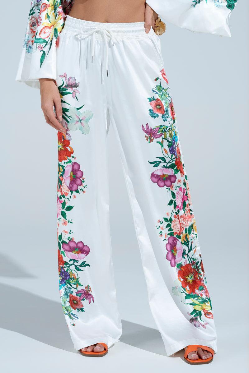 FULL BLOOM STRAIGHT LEG TROUSERS Product Image