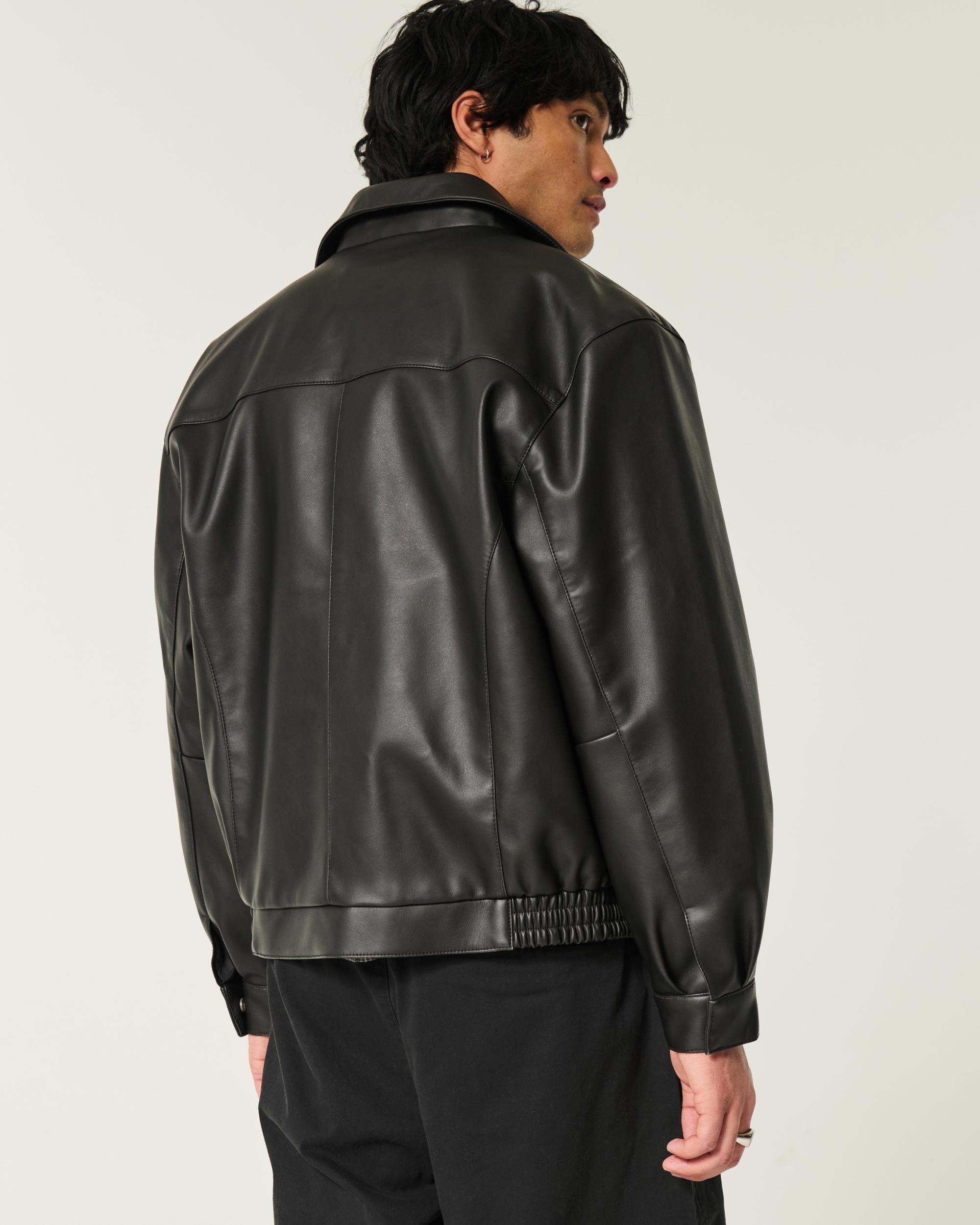 Vegan Leather Jacket Product Image
