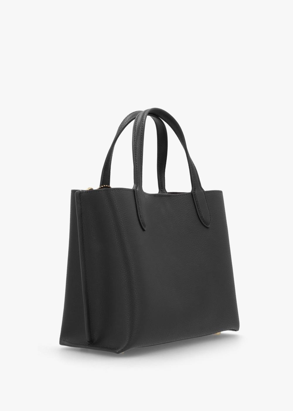 COACH Willow Twist In Black Leather Product Image